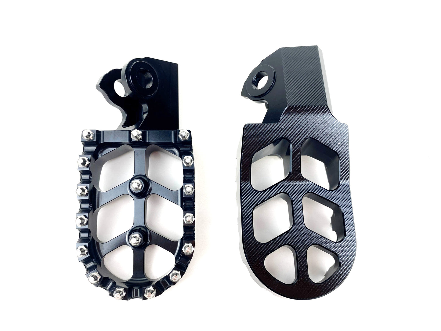 Honda CT 125 Trail and Hunter Cub 5 Inch CNC Aluminum Foot Pegs. Designed just for the Honda CT125 Trail and Honda CT125 Hunter Cub 2020 to Present Models