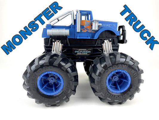 Monster Semi Truck Blue